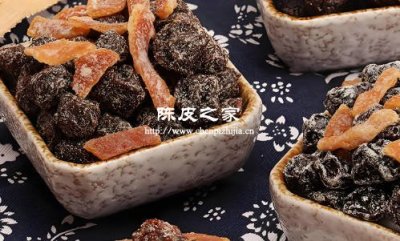 話梅干可以加陳皮一起煮水嘛