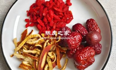 陳皮大棗枸杞煮水喝的作用