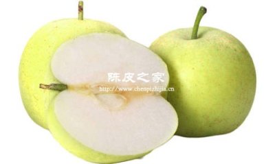 青梨陳皮枸杞一起皮泡水喝的功效