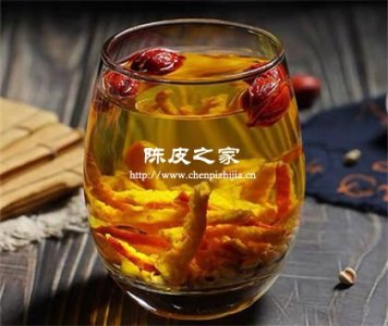 陳皮和梔子能在一起泡茶喝嗎