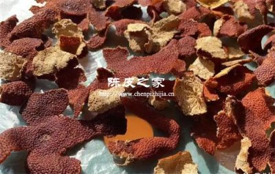 中藥蒸曬陳皮的功效與作用