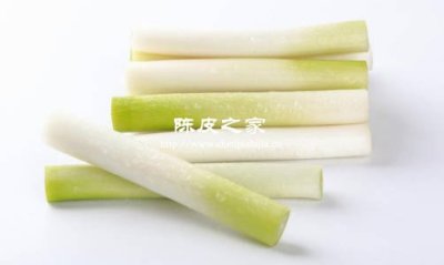 蔥白與陳皮煮后陳皮可以吃嗎