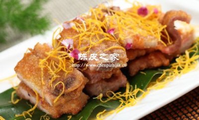 做菜的時候放陳皮有什么作用