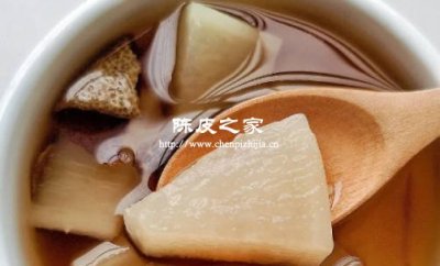 白蘿卜跟陳皮煮水放什么冰糖，為什么