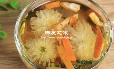 陳皮和什么一起泡水可以去肝火
