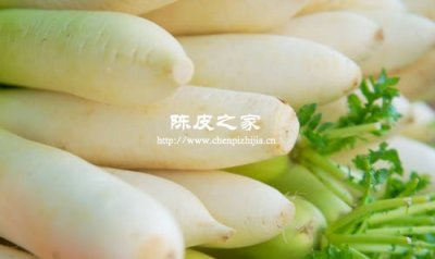 陳皮白蘿卜水能消積食嗎