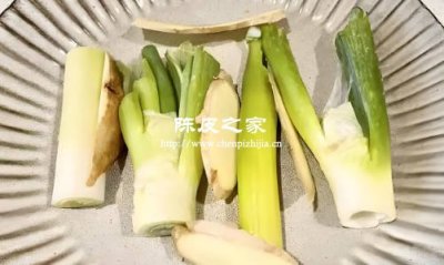 大蔥陳皮和生姜煮水能治療發燒嗎