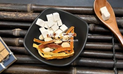 茯苓炒扁豆陳皮的功效和藥效