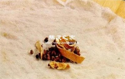 陳皮與花椒一起泡水喝有什么功效