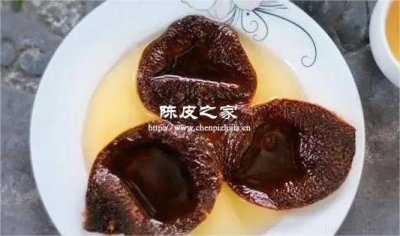 陳皮泡水后發白是正常的嗎